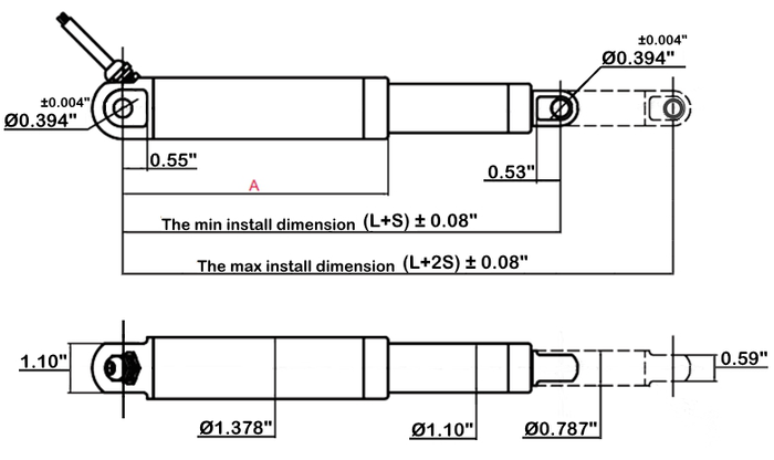 Bullet Series 35 Cal. Linear Actuators | Firgelli